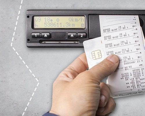 Stahování dat z tachografu